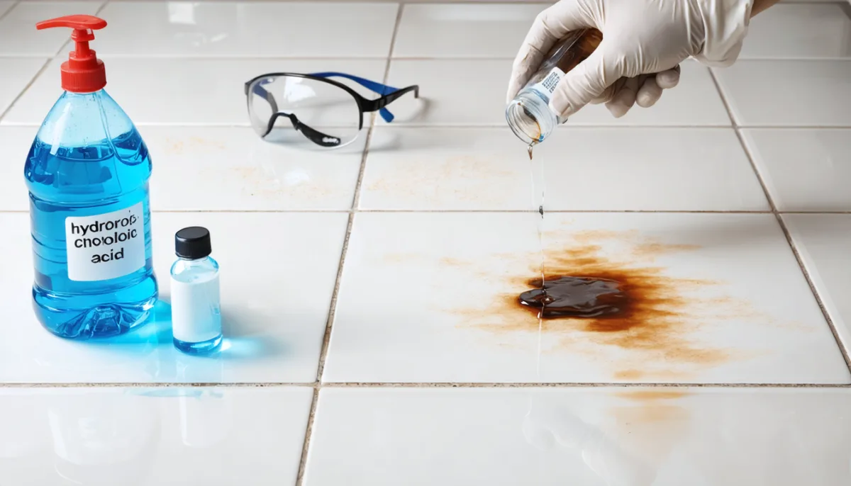découvrez comment éliminer efficacement les taches de rouille sur le carrelage avec de l’acide chlorhydrique, grâce à notre guide pratique accompagné de conseils indispensables pour une utilisation en toute sécurité.