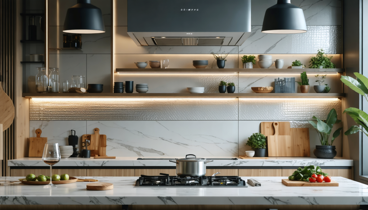 découvrez des astuces élégantes et originales pour protéger vos murs avec style dans une cuisine tendance. alliez praticité et design pour un intérieur chic et moderne.