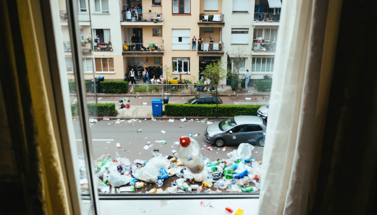 découvrez les recours possibles contre les voisins qui jettent des déchets par la fenêtre et les sanctions prévues par la loi pour lutter contre ces comportements inciviques.