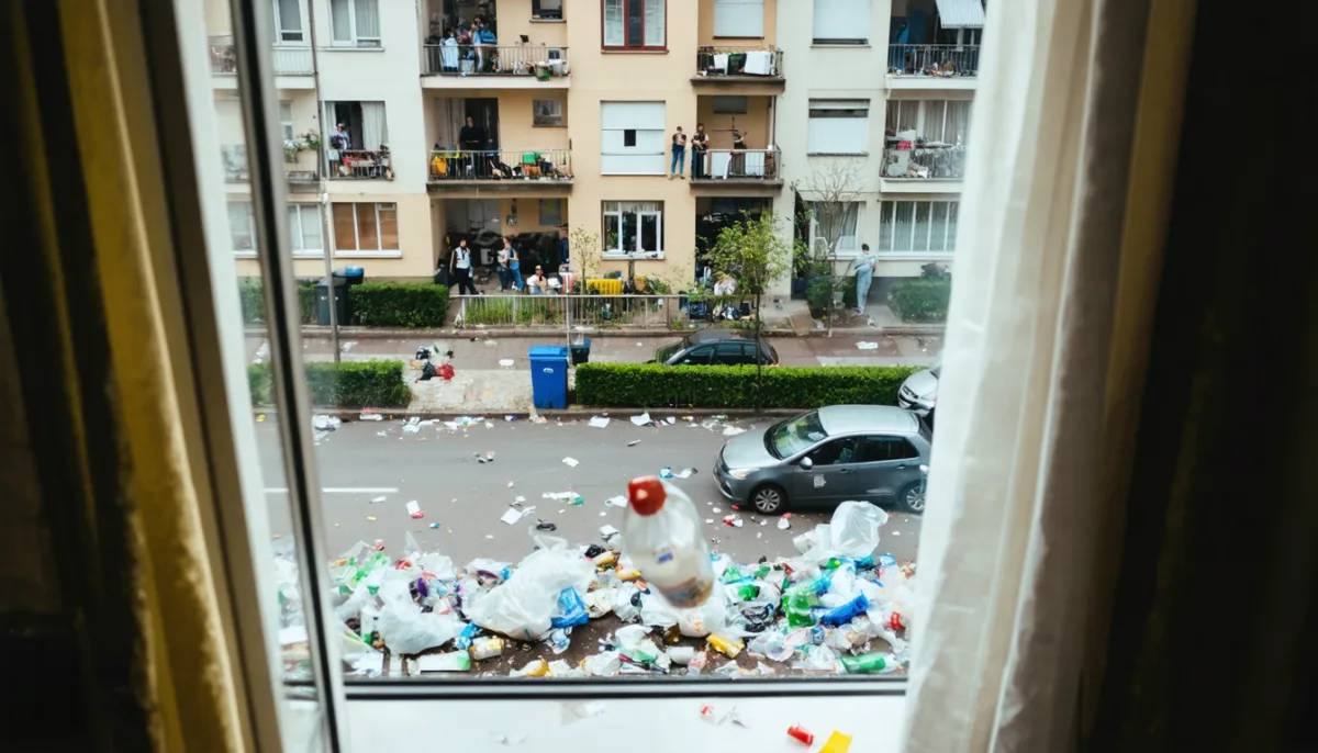 découvrez les recours possibles contre les voisins qui jettent des déchets par la fenêtre et les sanctions prévues par la loi pour lutter contre ces comportements inciviques.