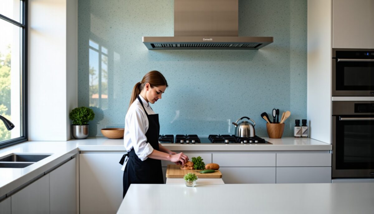 Cuisine tendance : astuces élégantes et originales pour protéger vos murs avec style