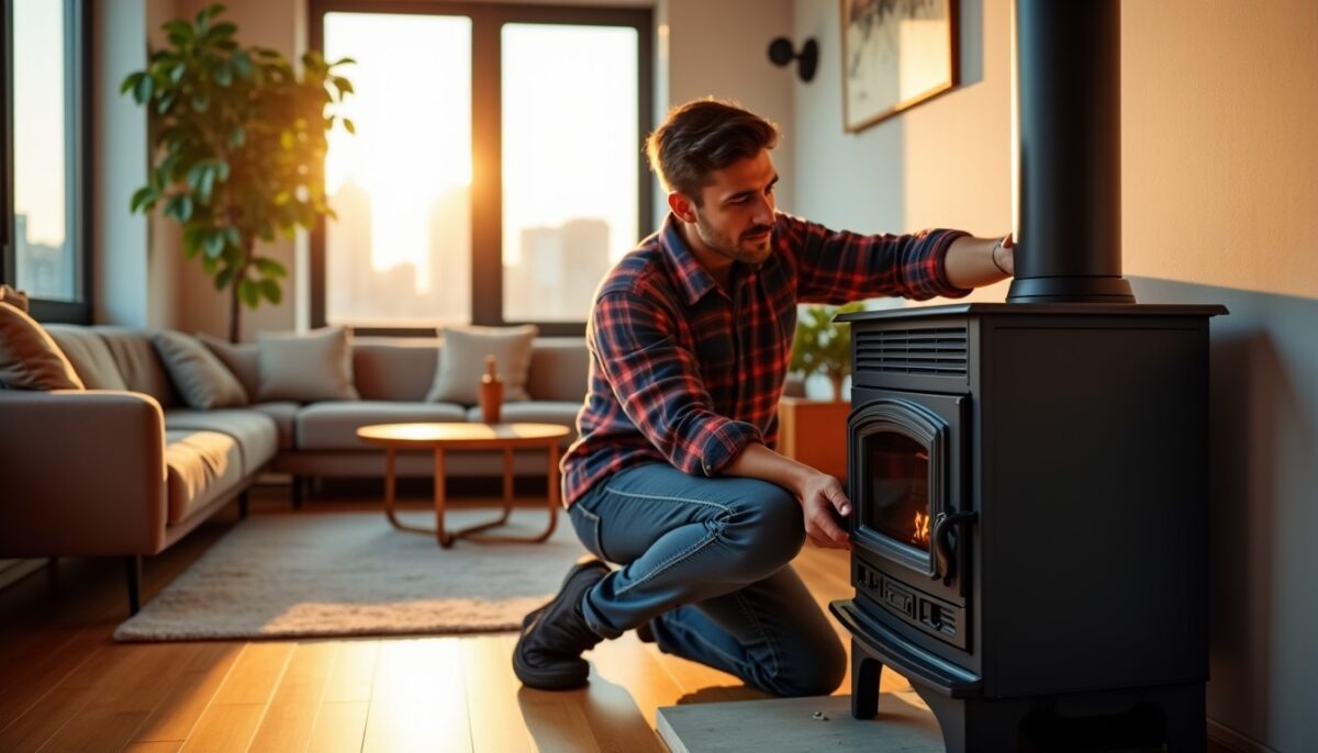 Installation d'un poêle à bois : quels droits et responsabilités pour le locataire ?