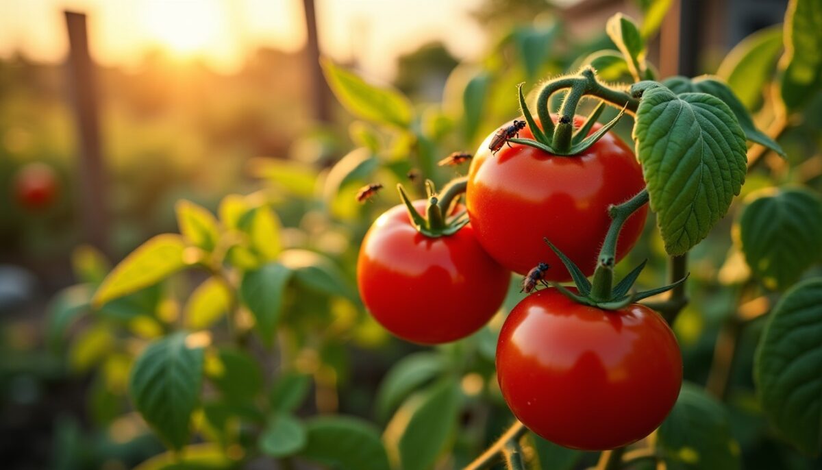 Moucherons sur tomates : distinguer pucerons ailés et sciarides et comment les éliminer efficacement