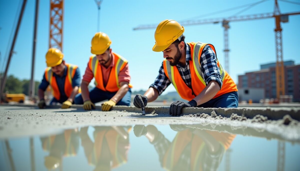 Les règles essentielles pour déterminer l'épaisseur maximale d'une arase en béton ou mortier