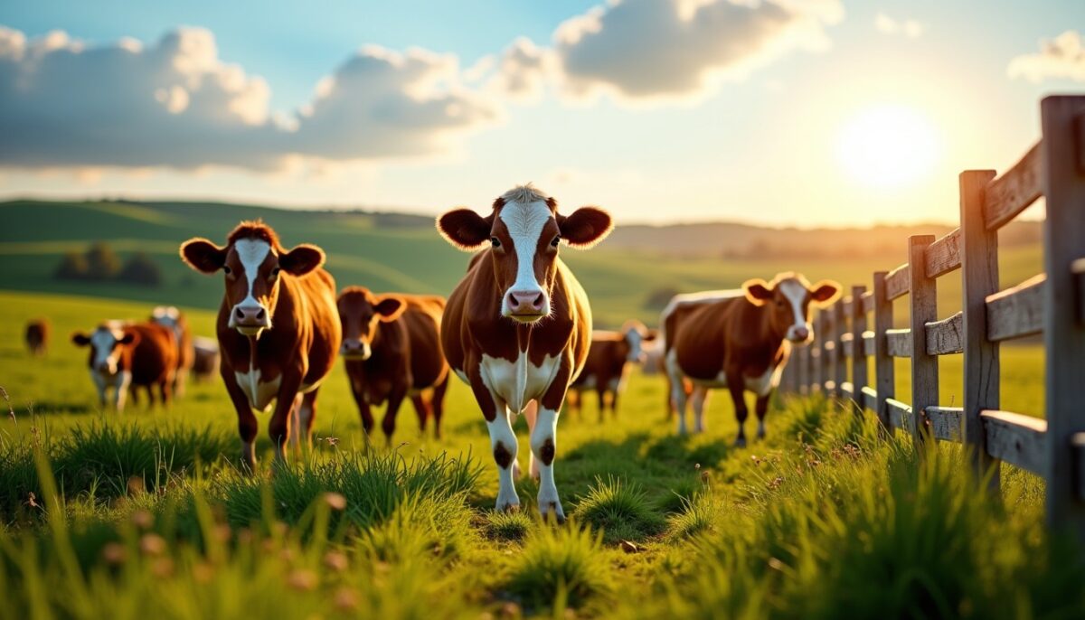 Vaches et limites de propriété : comprendre les règles et les distances à respecter