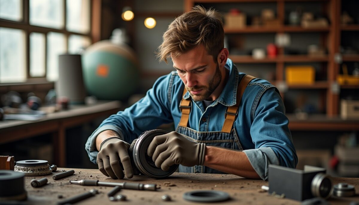 Guide pratique : remplacer le roulement de votre bétonnière Guy Noël B165 étape par étape