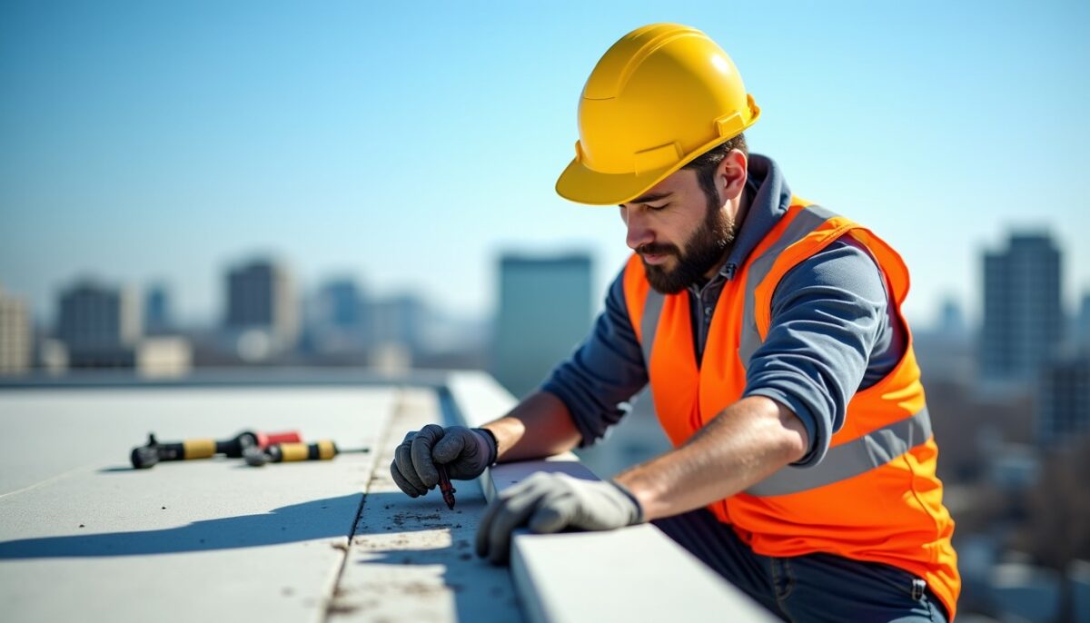 Pose et étanchéité du joint de couvertine en béton : méthodes essentielles à connaître