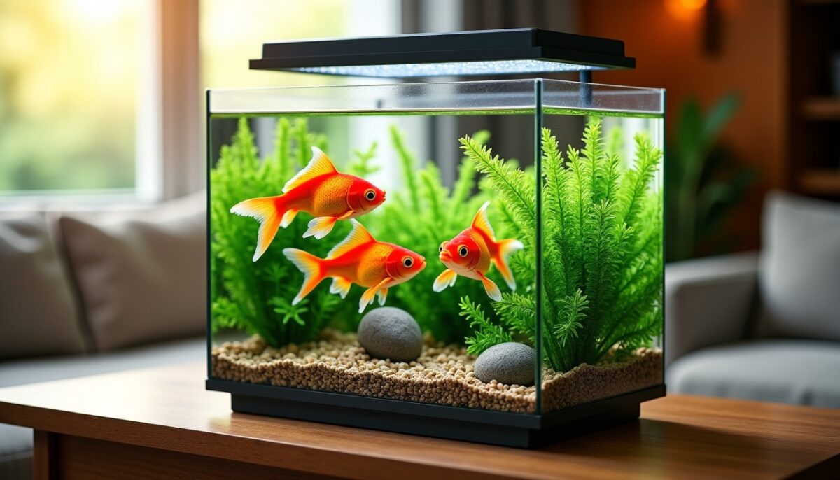 Quel nombre optimal de poissons rouges pour un aquarium de 20 litres ?