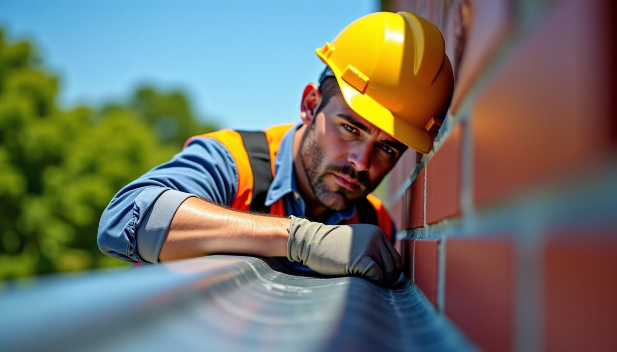 Guide pratique : Installer une rive contre un mur sur une toiture en bac acier