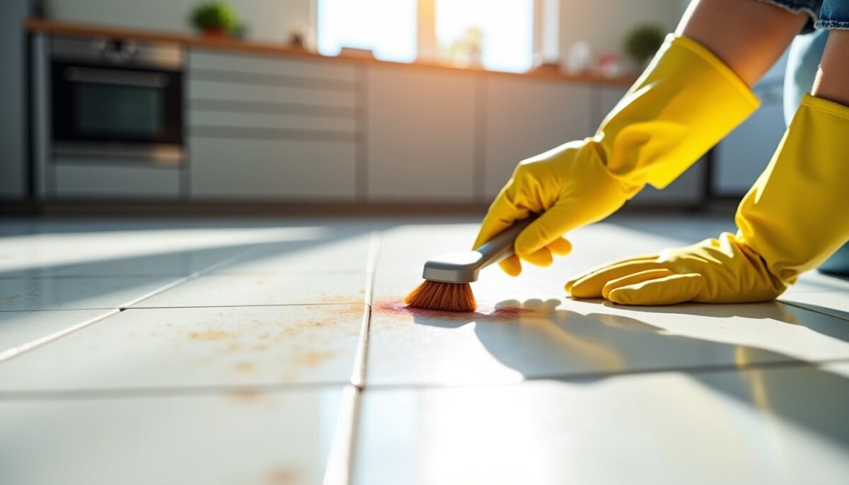 Comment éliminer une tache de rouille sur le carrelage avec de l'acide chlorhydrique : guide pratique et conseils de sécurité